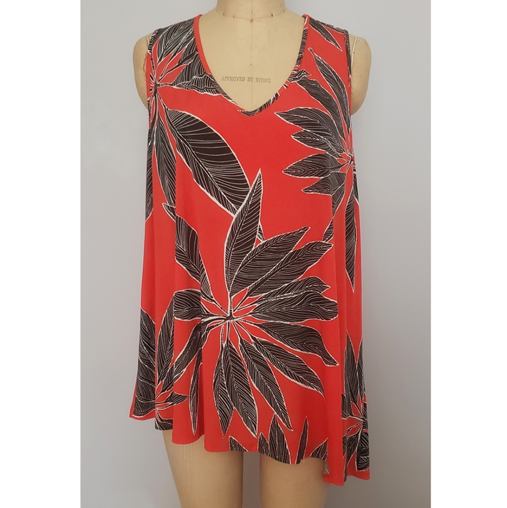 NEW WITH TAGS KAREN KANE V-NCK TANK TOP BLOUSE NWT